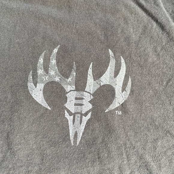 Buck Wear Gray These Colors Don’t Run Graphic Tee, Size Large - Picture 5 of 5